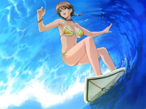 Happoubi Jin Kuouzumi Mika Resort Boin Game Cg Tagme Girl Beach