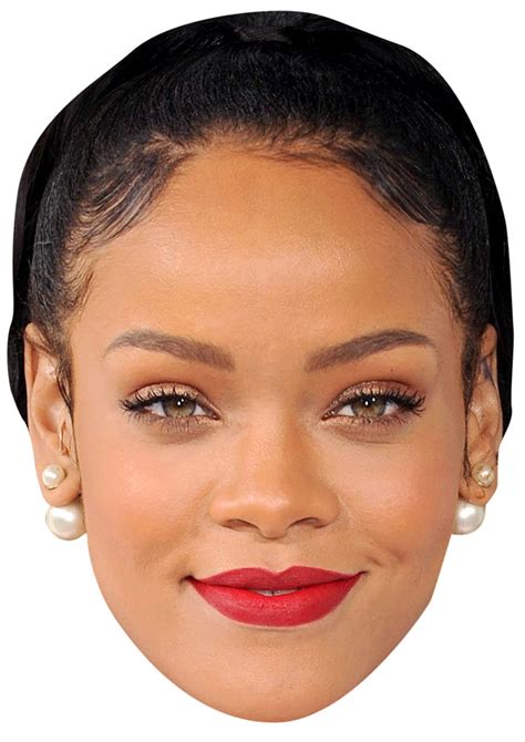 Rihanna Black Hair Face Mask Novelties Parties Direct Ltd