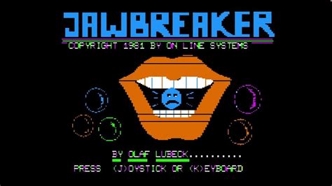 Woz A Day Jawbreaker Apple Ii 1981 Youtube