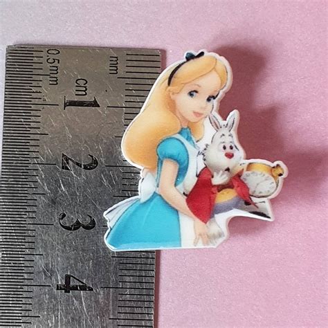 Vintage Alice In Wonderland Pin Badge Brooch Etsy