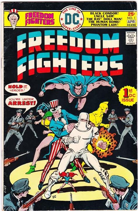 Pin On Uncle Sam Freedom Fighters Dc Comics