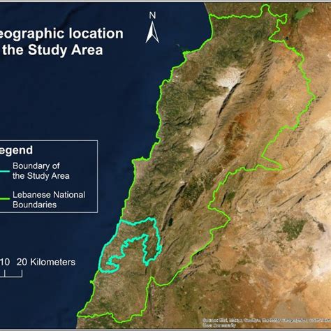 Geographic Location Of The Study Download Scientific Diagram