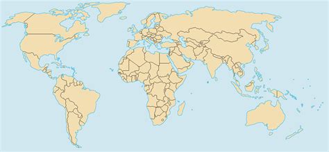 Change the color for all countries in a group by clicking on it. File:Color world map.png - Wikimedia Commons