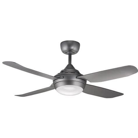 Shop our selection of outdoor ceiling fans to keep cool and add ambiance to your porch or covered patio. Spinika Ceiling Fan with LED Light - Ventair - Titanium 48 ...