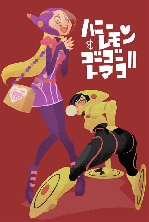 Gogo Tomago And Honey Lemon Big Hero 6 Drawn By Rambchop Danbooru
