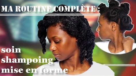 Routine Capillaire Compl Te Sur Cheveux Cr Pus A B C Soin Shampoing Mise En Forme Youtube