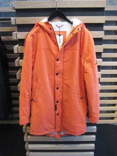 Orange Outerwear