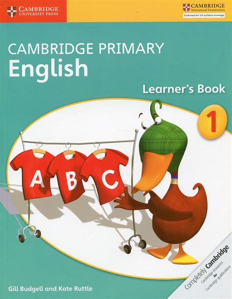 Cambridge Primary English Learners Book 1 Publisher Marketing Associates