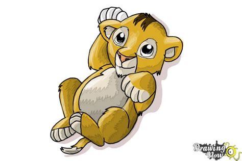 Simply subscribe us for more drawing tutorial. How to Draw a Baby Lion - DrawingNow