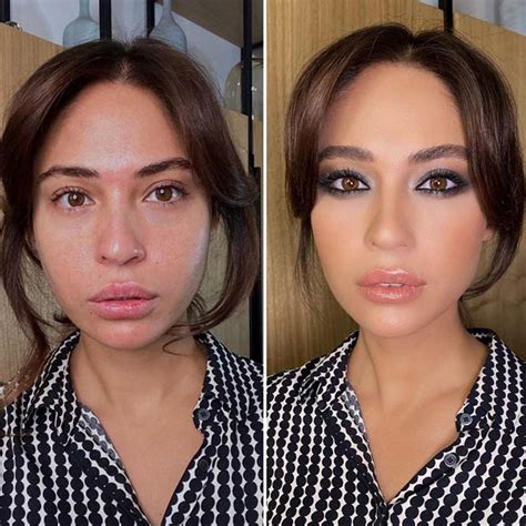 Amazing Makeup Transformations Before After Saubhaya Makeup