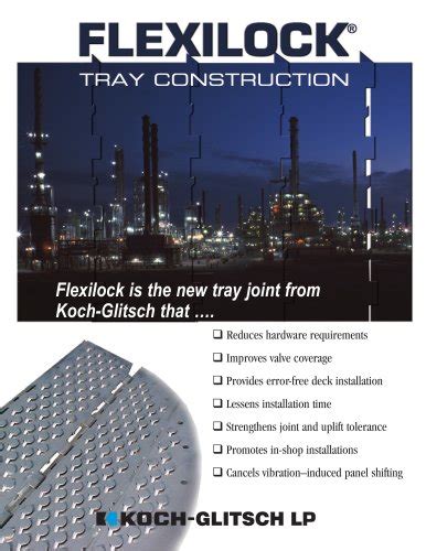 Flexitray® Valve Trays Koch Glitsch Pdf Catalogs Technical