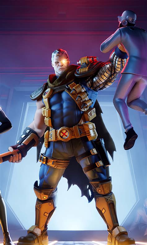 1280x2120 Fortnite X Force 4k 2020 Iphone 6 Hd 4k Wallpapers Images