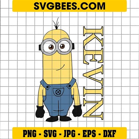 Kevin Minion Svg By Svgbees Svg Files For Cricut Get Premium Svgs On
