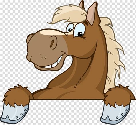 Horse Cartoon Horse Transparent Background Png Clipart Hiclipart