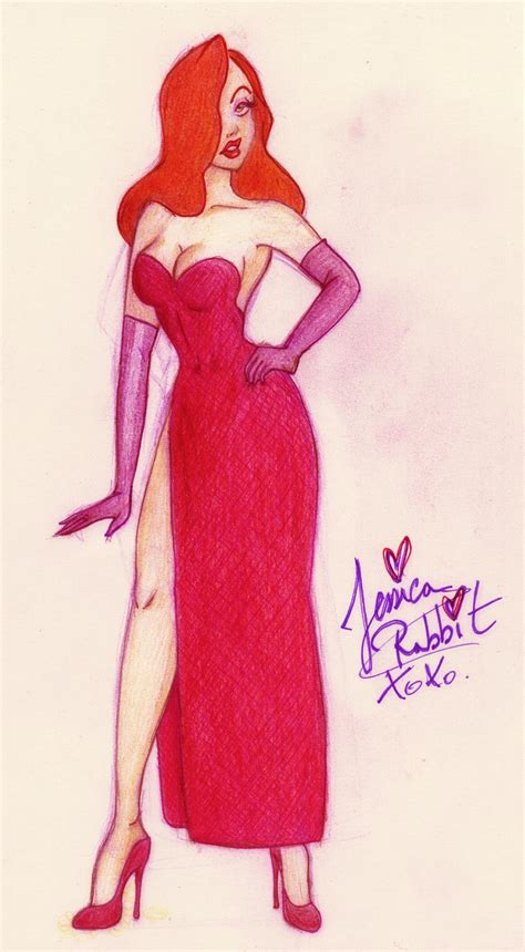 jessica rabbit by serifeb on deviantart