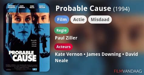 Probable Cause Film 1994 Filmvandaagnl