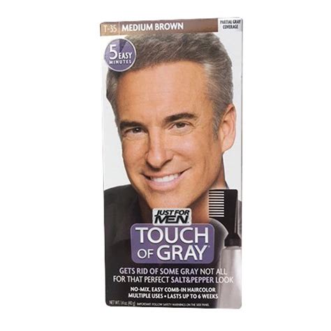 Just For Men Touch Of Gray Hair Color T 35 Medium Brown 1