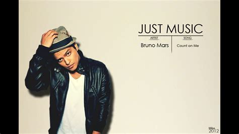 Count On Me Bruno Mars Audio Only Youtube