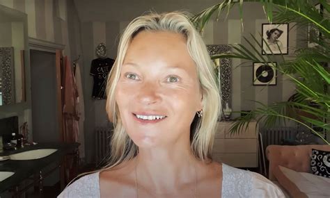 Kate Moss Shares Her Carefree Beauty Routine With Vogue