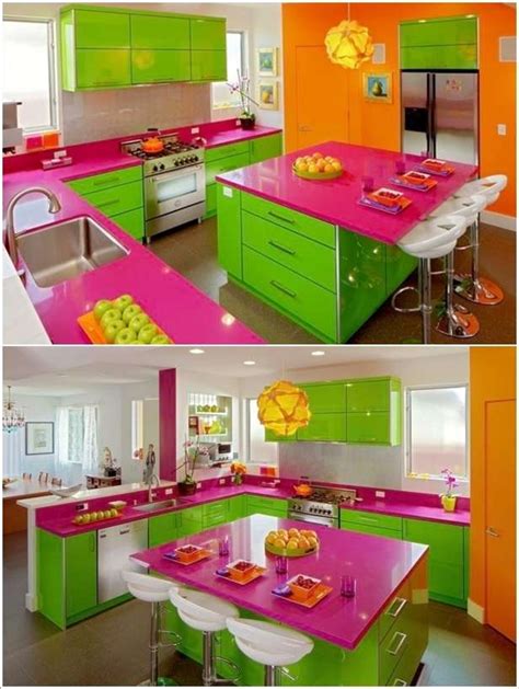 5 Bright And Colorful Kitchen Designs That Are Simply Fabulous