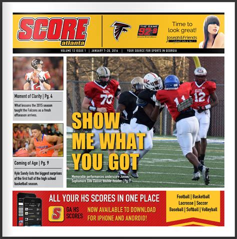 Score Atlanta Vol. 12 Issue 1 | Score Atlanta