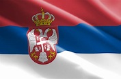 Serbia national flag, free photo, #1444404 - FreeImages.com
