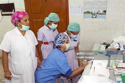 dutch nurse instructs local nurses bangladesh news photo getty images