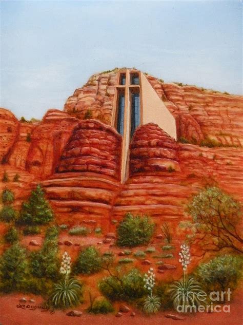 Chapel Of The Holy Cross Painting By Lora Duguay Pixels