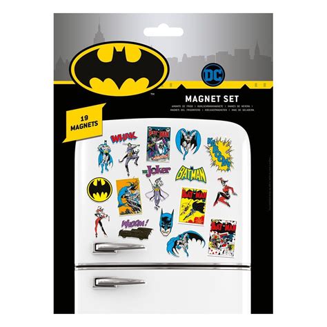 Dc Comics Fridge Magnets Batman Retro Pyramid International