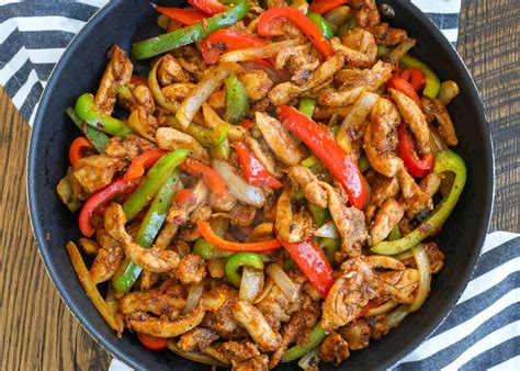 Easy Chicken Fajitas Chocolate With Grace