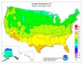 Map Of Current Us Temperatures Beautiful Beautiful Current | United ...