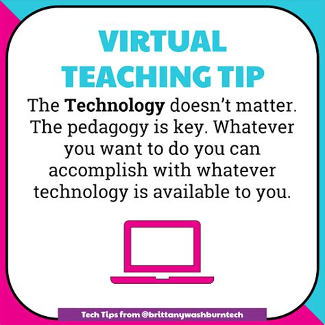 Technology Teaching Resources With Brittany Washburn Tips And Tricks For Teaching Virtually