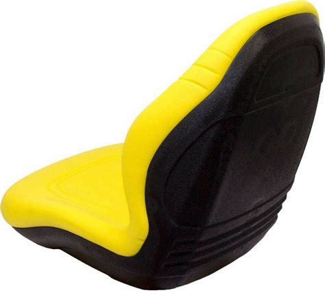 John Deere Yellow Mower Seat Wbracket For X300 And X500 Series Fits X304