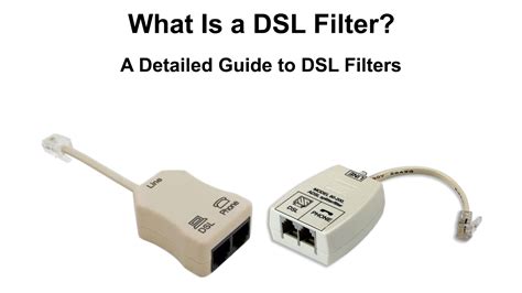 What Is A Dsl Filter Dsl Filters Explained Routerctrl