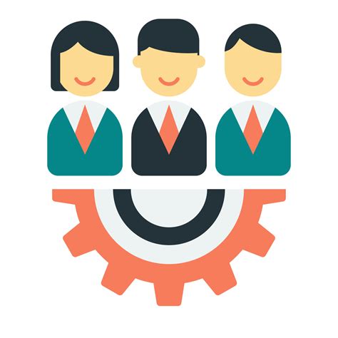 Teamwork Icon Isolated On Transparent Background 12289453 Png