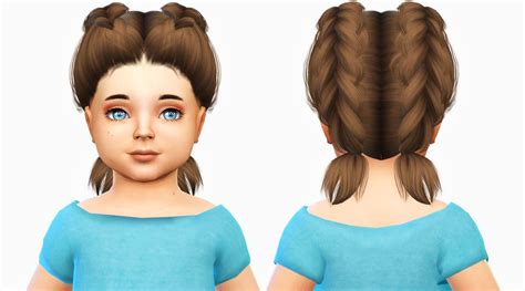 Lana Cc Finds Toddler Hair Sims 4 Sims Hair Sims 4 Children Images