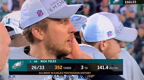 Eagles Nfc Championship Post Game Interviews Youtube