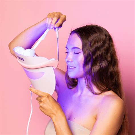 Heysilkyskin Led Light Therapy Mask Diy Laser Hair Removal Handset B Heysilkyskin