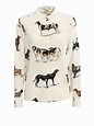 Shirts Stella Mccartney - Dog print silk shirt - 311572SIA139000 ...