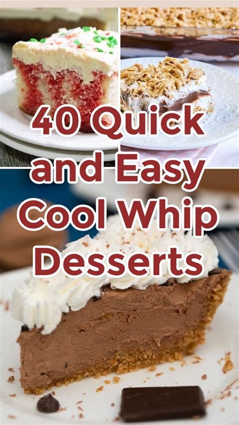 Pudding Desserts Layered Cool Whip Desserts Fluff Desserts Quick Easy Desserts Candy