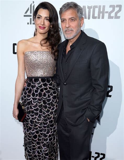 George Clooney Amal Clooney And Catch 22 Star On 4th Of July Date