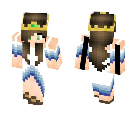 Princess Minecraft Skin Layout