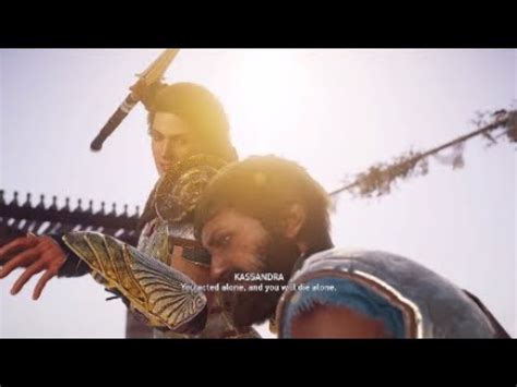 Assassin S Creed Odyssey Cultist Defeated Okealos Podarkes Youtube