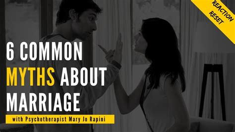6 Common Myths About Marriage Youtube