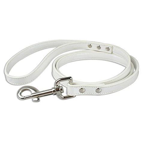 4 Feet Metallic Pu Leather Dog Pet Puppy Leashes Leads For Daily