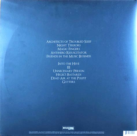 Cursed Three Architects Of Troubled Sleep Vinyl Lp Gatefold