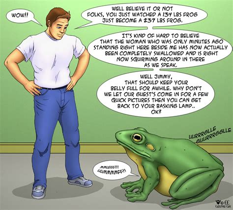 Rule 34 Carnivore Cafe Comic Digestion Educational Female Feral Frog