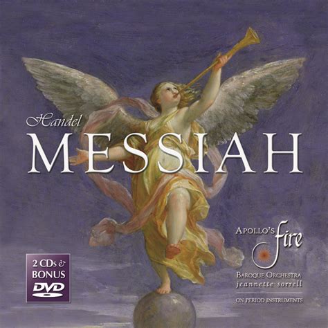 The term messiah, literally anointed one, refers to the belief in a religious (and often political) savior figure who inaugurates a new age and overthrows the old world order. HANDEL Messiah - Apollo's Fire