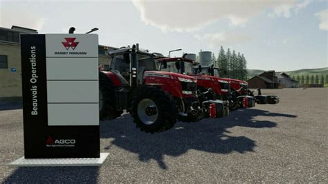 Fs19 Agco Dealer Sign Pack V111 Farming Simulator 19 Modsclub