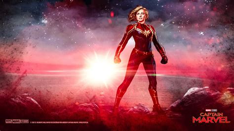 Free Download Wallpapers Captain Marvel 2019 Movie Poster Wallpaper Hd